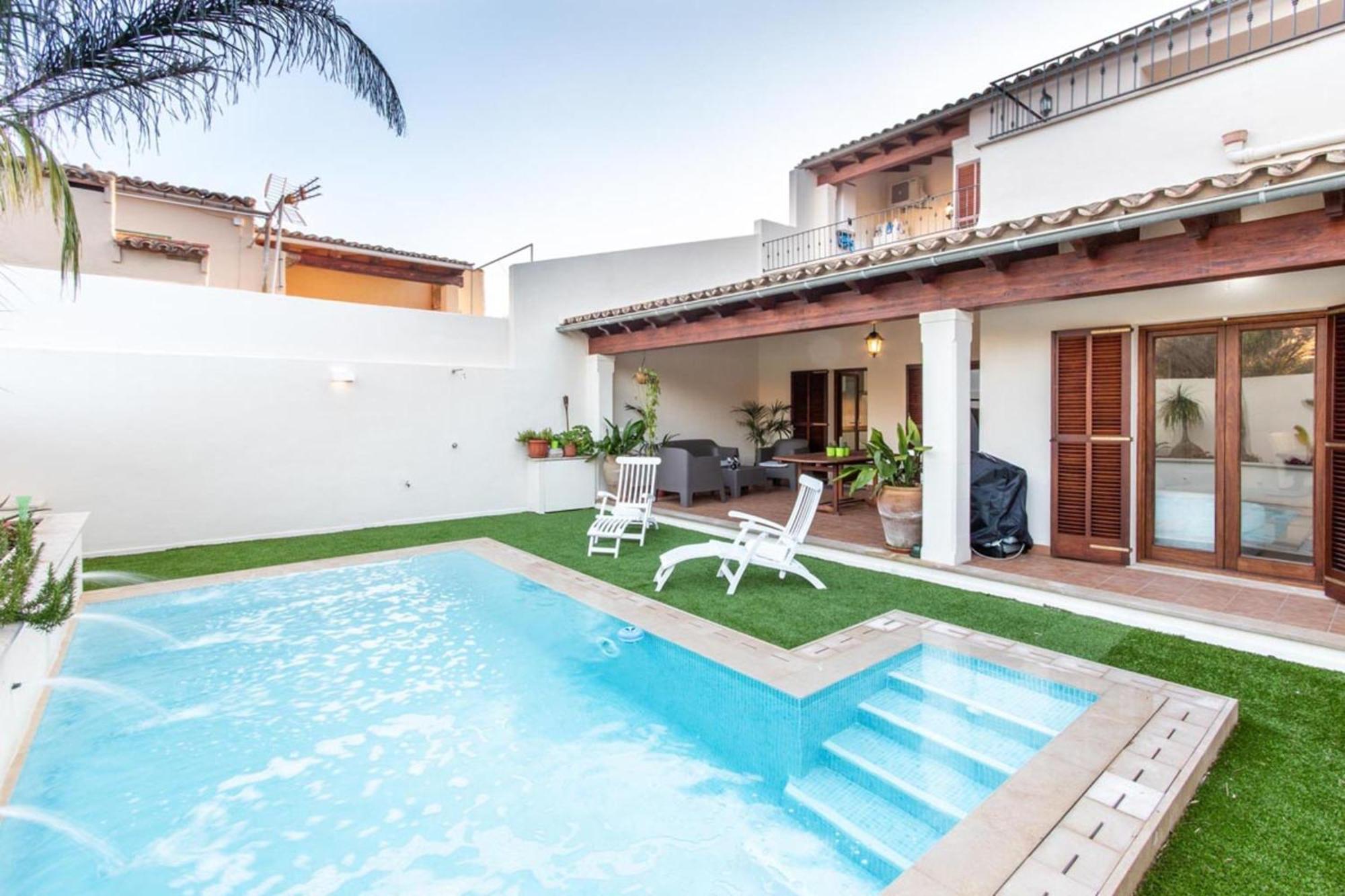 Beautiful Mallorca Villa - 3 Bedrooms - Villa Townhouse Memories - Walking Distance To Town Square And Private Pool - Consell Exteriér fotografie