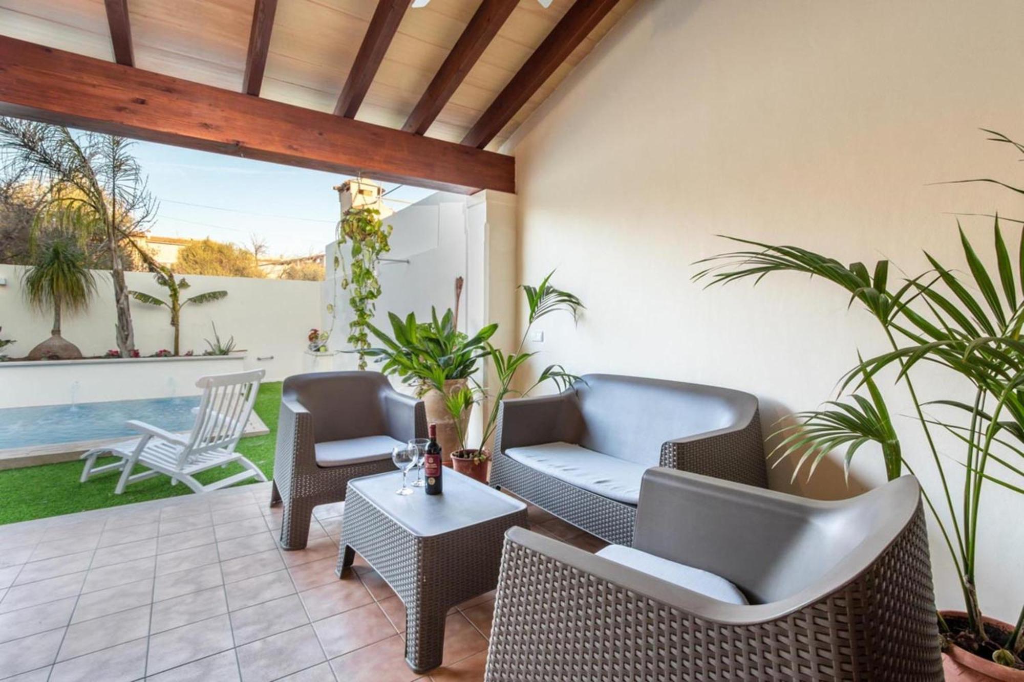 Beautiful Mallorca Villa - 3 Bedrooms - Villa Townhouse Memories - Walking Distance To Town Square And Private Pool - Consell Exteriér fotografie